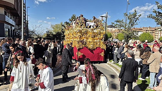 La Santa Cena encauza la fe del Bulevar al centro de Jaén