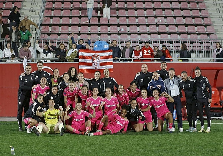 Un Granada CF femenino que ilusiona: tres puertas a cero, tres victorias