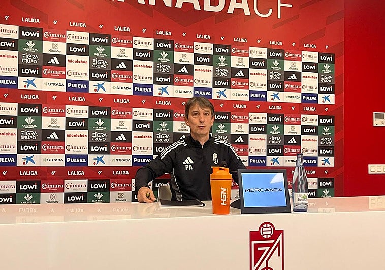 Pacheta, realista: «No quito la ilusión a mi afición, pero mi único objetivo es ganar a Las Palmas»