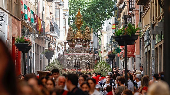 Procesión del Corpus Christi en Granada 2026: horario, recorrido y todos los detalles