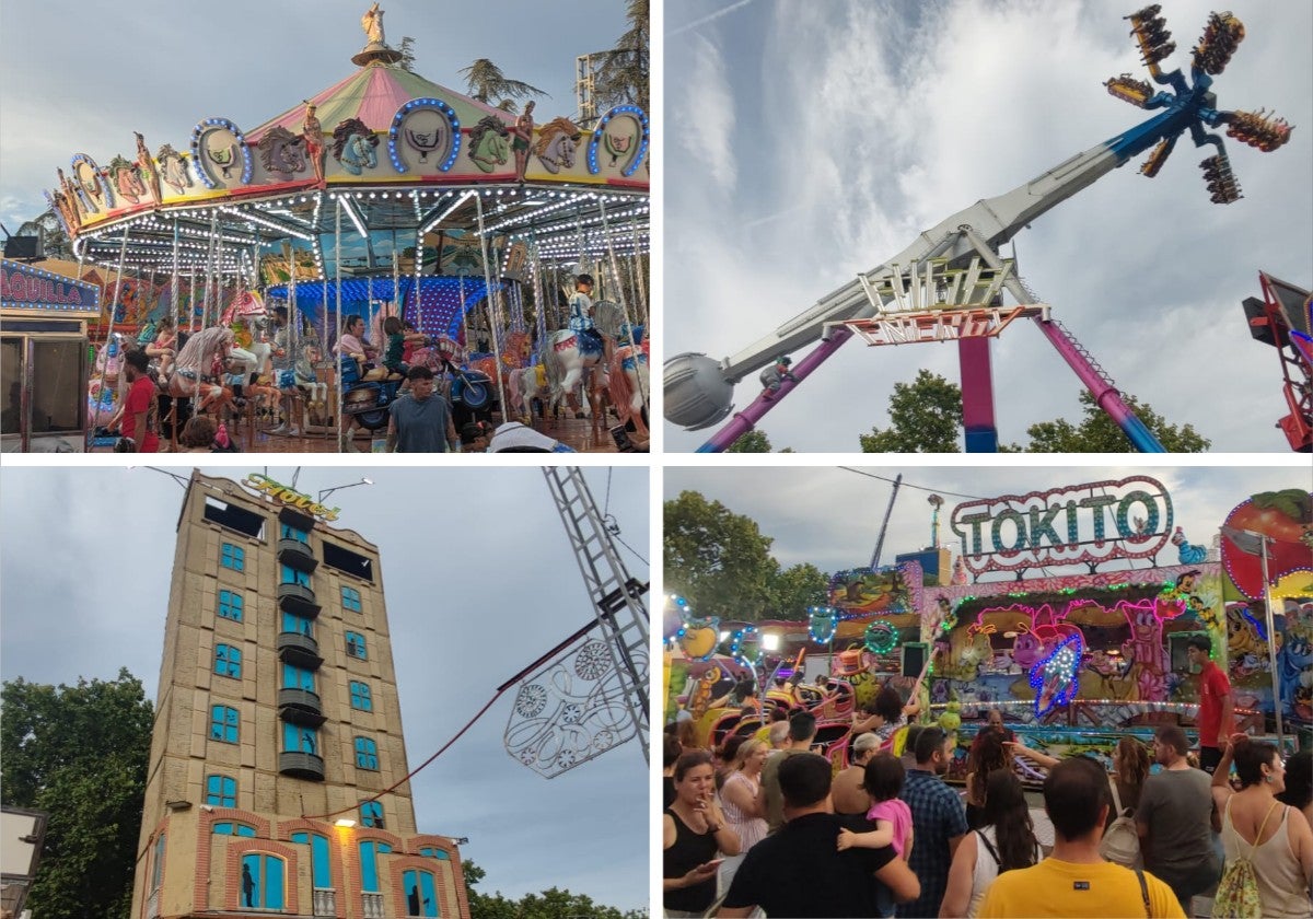 Estas son las 51 atracciones de la feria de Granada