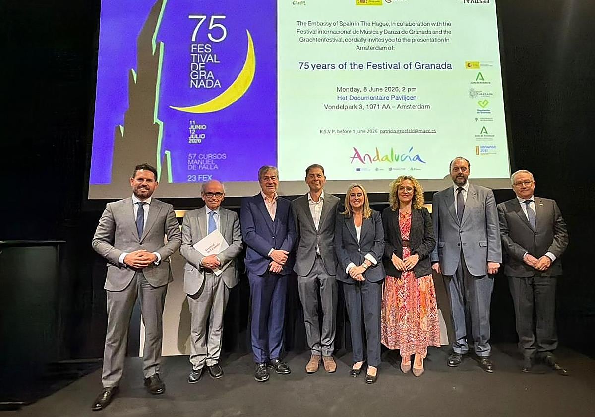 Granada proyecta su candidatura a Capital Europea de la Cultura en Ámsterdam con el Festival Internacional de Música y Danza
