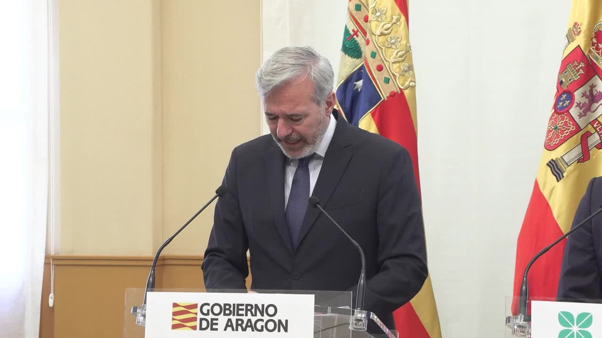 Azcón: “La gigafactoría sitúa a Aragón en el centro del nuevo mapa europeo de la automoción”