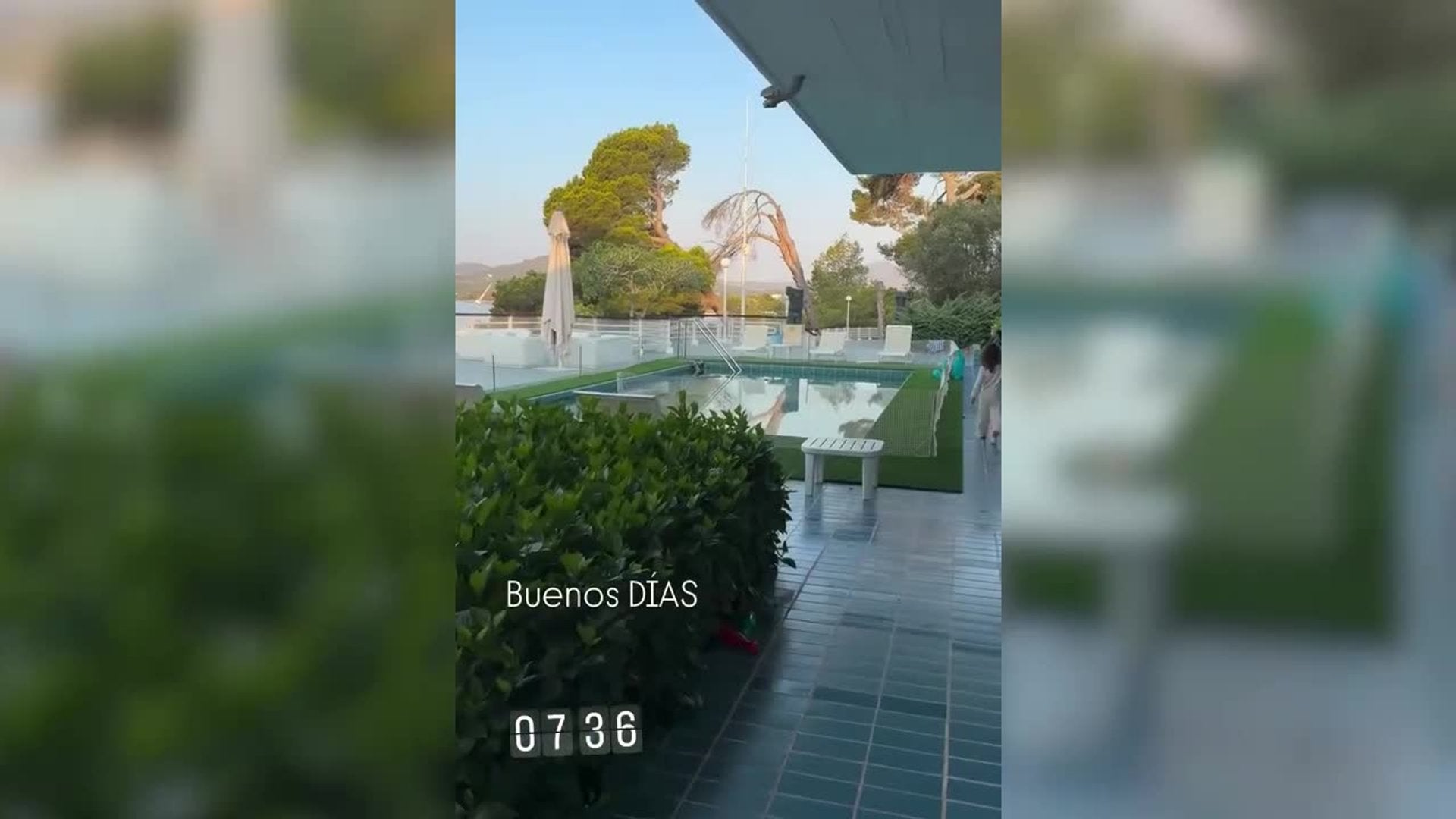 Ana Obregón aprovecha con Anita cada minuto en la residencia familiar de Mallorca