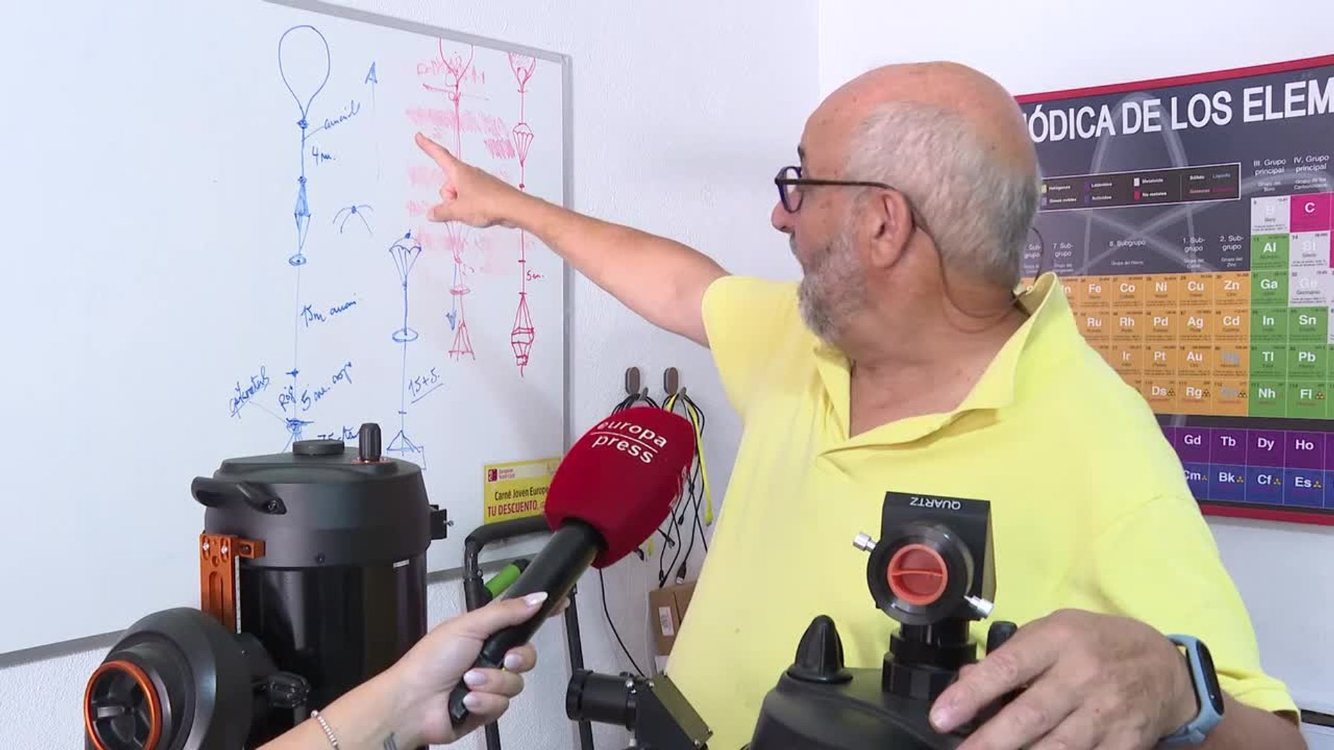 Extremadura lanzará un globo sonda para fotografiar el eclipse solar desde 40.000 m de altura