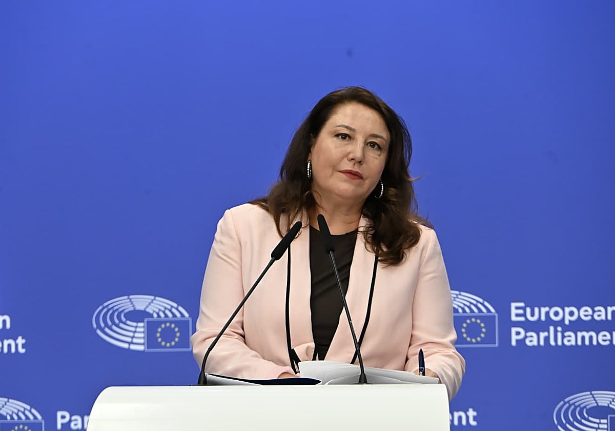 La eurodiputada por el Partido Popular, María del Carmen Crespo.