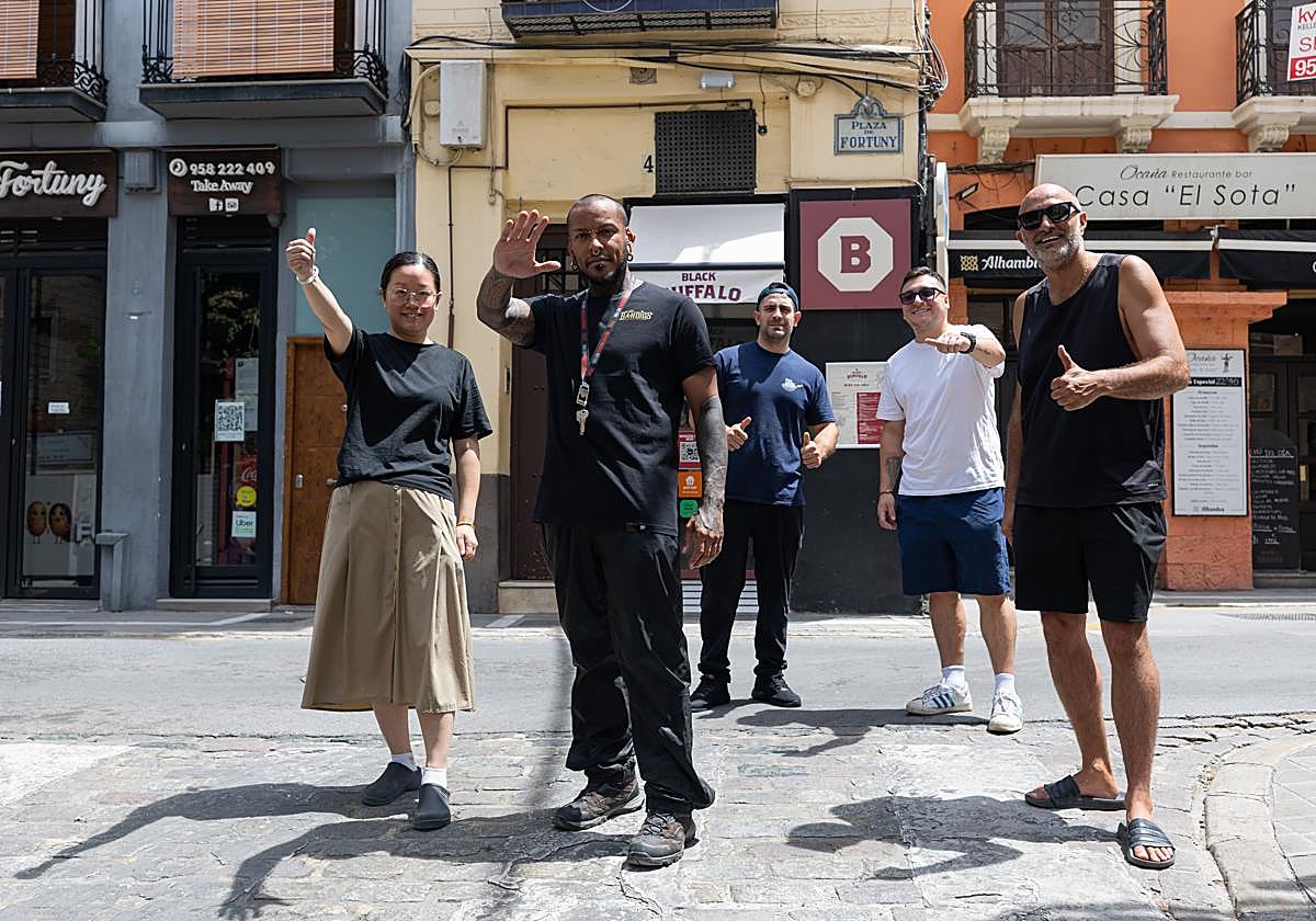 El rincón de la comida multicultural en Granada es greñúo