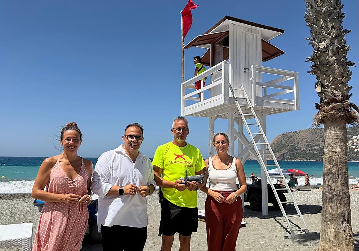 Las playas de Almuñécar y La Herradura cierran el mes de julio con un balance muy positivo de los servicios municipales