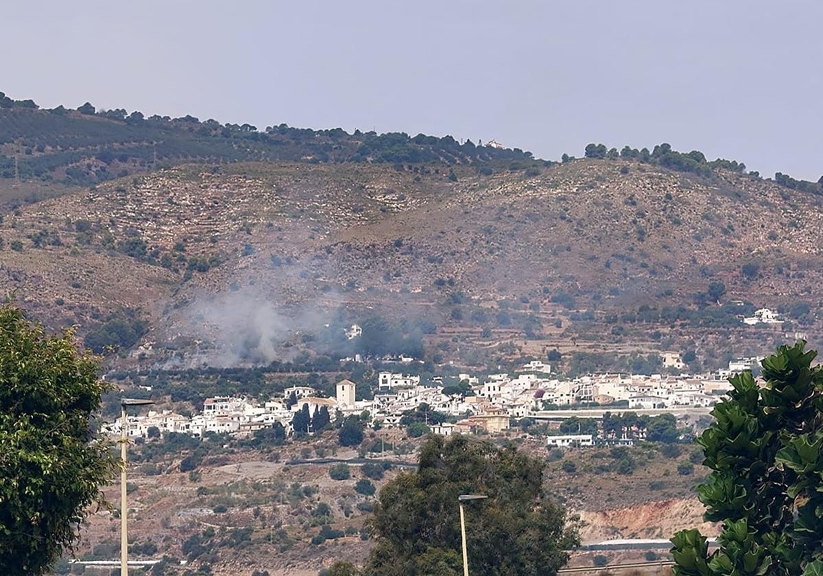Incendio en Gualchos