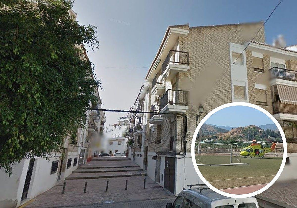Una mujer resulta herida con quemaduras tras una explosión en su vivienda de Salobreña.
