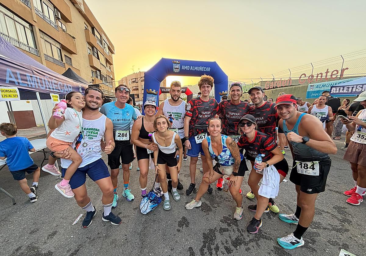 Casi 700 atletas toman la Vega de Río Verde en la XVI Carrera de la Vega de Almuñécar