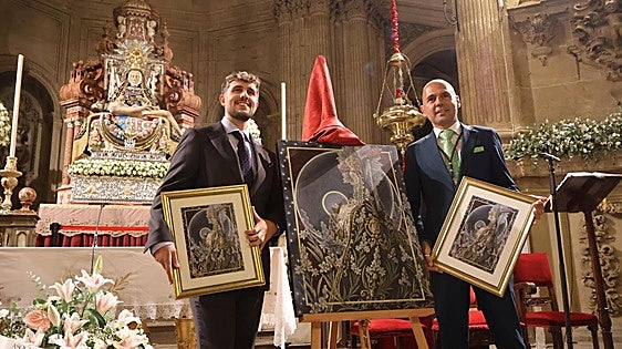 'Flores hacia el cielo', título del cartel que anuncia la ofrenda floral