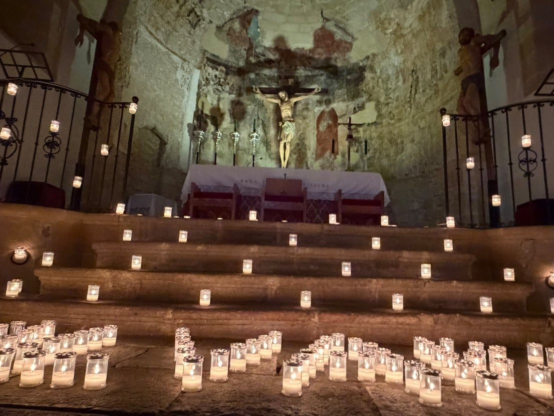 La imágenes de Baeza bajo la luz de las velas