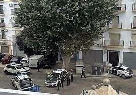 Imagen de archivo del refuerzo policial en Loja