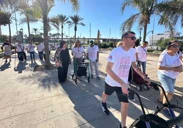 AEMA camina en Almería para concienciar sobre la realidad de la esclerosis múltiple
