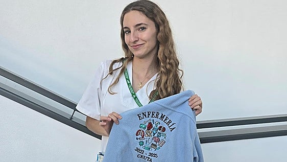 Celia, enfermera en Granada: «He sido muy feliz en Ceuta. Siempre voy a volver»