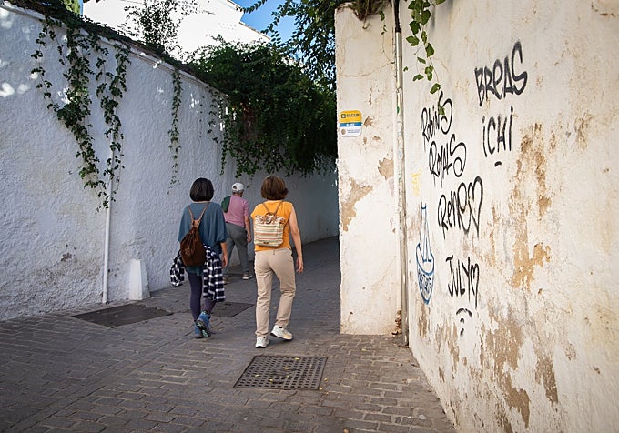 Pintadas en el Albaicín.