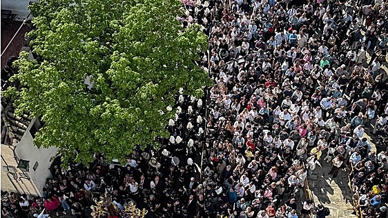 La SGAE prevé cobrar una tarifa del 7% por la música de las procesiones desde la Semana Santa de 2027