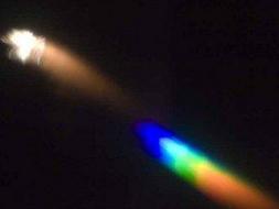 Primeras imágenes de la reentrada destructiva controlada del 'Julio Verne'. /Agencia Espacial Europea