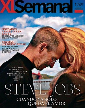 Portada del reportaje de XL Semanal sobre Steve Jobs