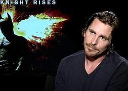 Christian Bale, durante la entrevista. /Vídeo: V. Carrasco