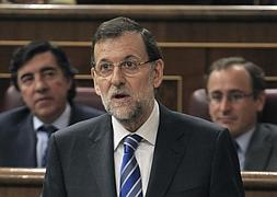 Mariano Rajoy, en el Congreso. / Efe