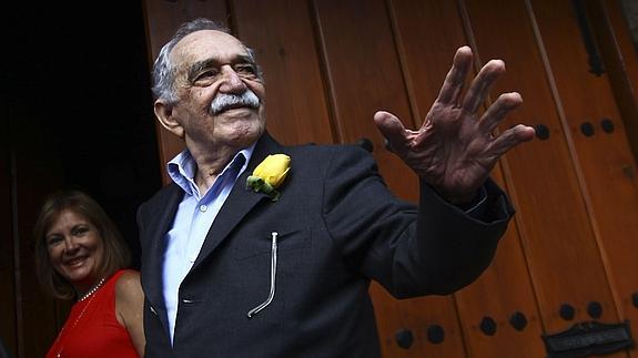 El escritor Gabriel García Márquez. 