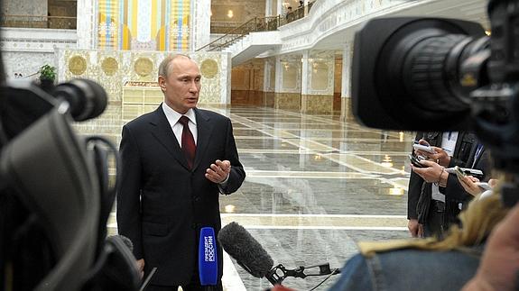 El presidente ruso, Vladimir Putin.  