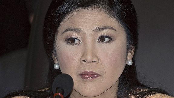 Yingluck Shinawatra. 