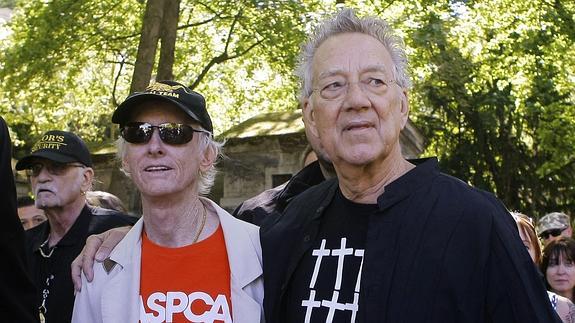 Ray Manzarek y Robby Krieger. 