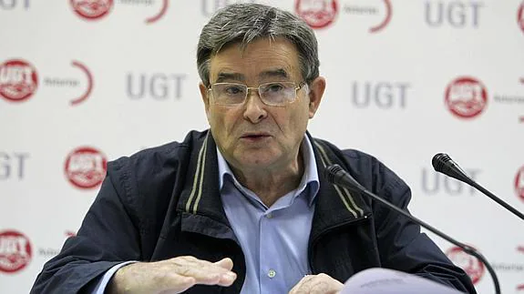 El histórico sindicalista asturiano Manuel Fernández 'Lito'. 