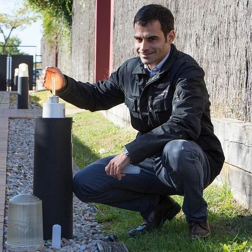 El ingeniero David Martín, fundador de la empresa.