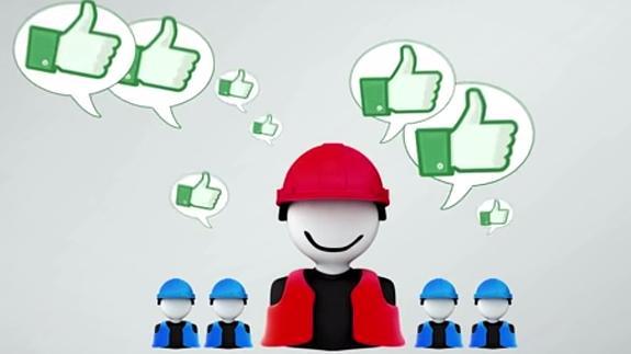 Esta 'app' se basa en la importancia de las valoraciones al acabar el trabajo.