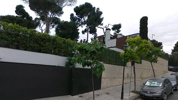 La vivienda de Iñaki Urdangarin y la Infanta Cristina. 