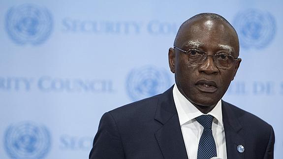 Babacar Gaye, jefe de la misión de la ONU en la República Centroafricana.