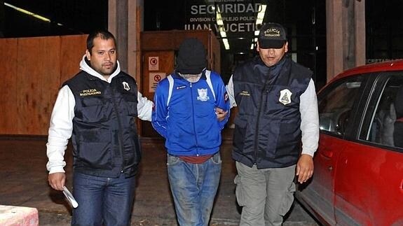 Imagen del detenido. 