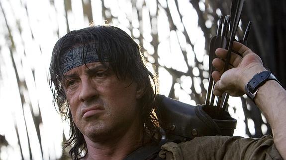 Sylvester Stallone en una escena de la película 'John Rambo'.