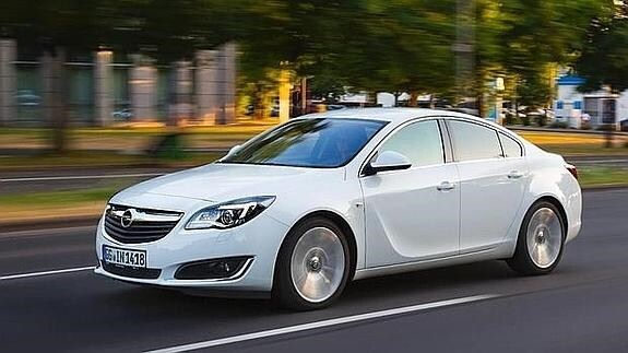 El Opel Insignia.