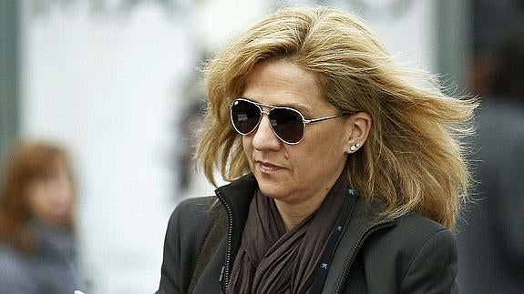 La infanta Cristina. 