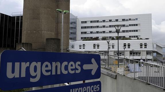 Vista general del hospital de Pontchaillou, en Rennes (Francia).