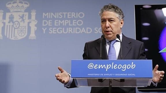 El secretario de Estado de Seguridad Social en funciones, Tomás Burgos. 