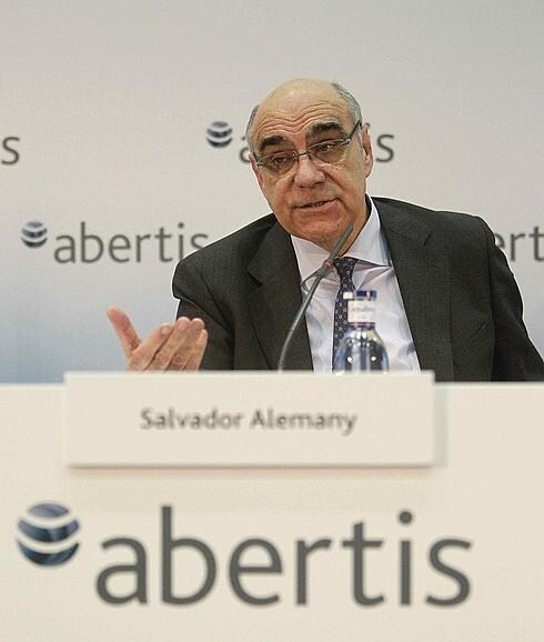 El presidente de Abertis, Salvador Alemany. 