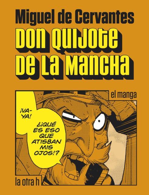 Portada del manga 'Don Quijote de la Mancha'. Herder