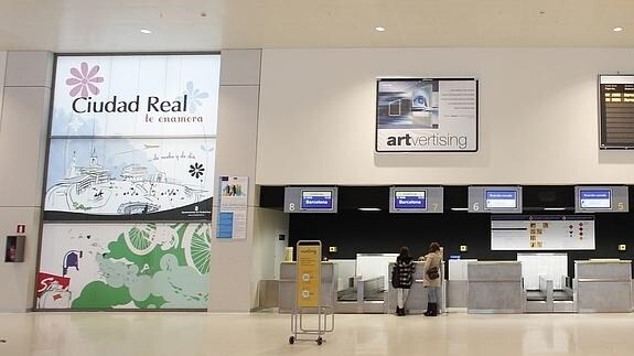 Instalaciones del aeropuerto de Ciudad Real. 