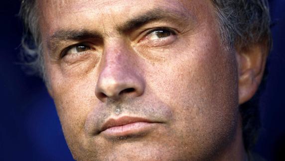 José Mourinho, entrenador del Manchester United. 