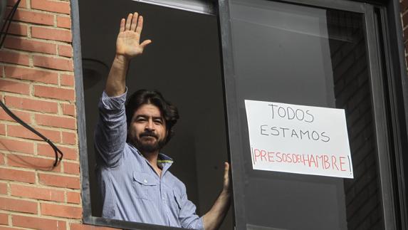 El opositor venezolano Daniel Ceballos.