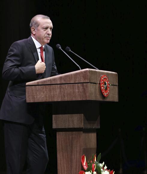 El presidente turco, Recep Tayyip Erdogan. 