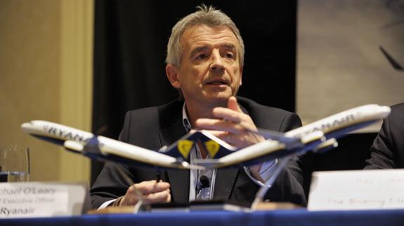 El CEO de Ryanair, Michael O'Leary.