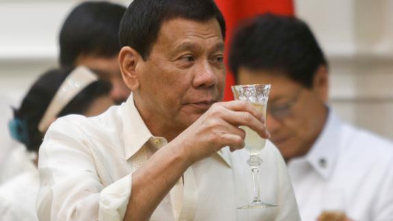 Rodrigo Duterte, presidente de Filipinas.