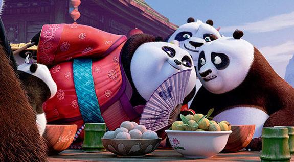 Fotograma de Kung Fu Panda 3, película dirigida por Jennifer Yuh Nelson. 